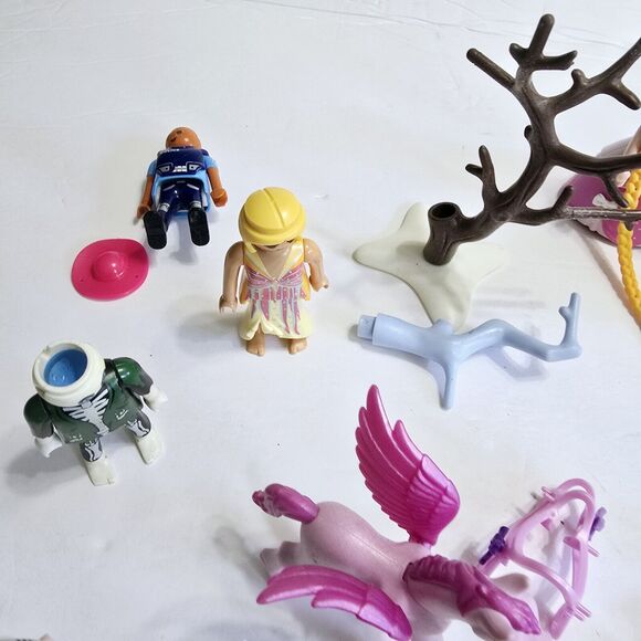 Playmobile 8 People Lot Fairy Elf Unicorn Figures and Accessories - Picture 7 of 8